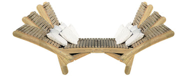 Stella Garden Recliner Bench